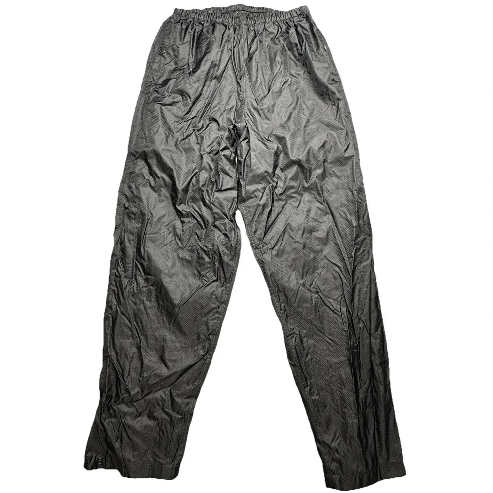 Stearns Dry Wear Pants Adult Medium Black Windbreaker Straight Joggers Mens
